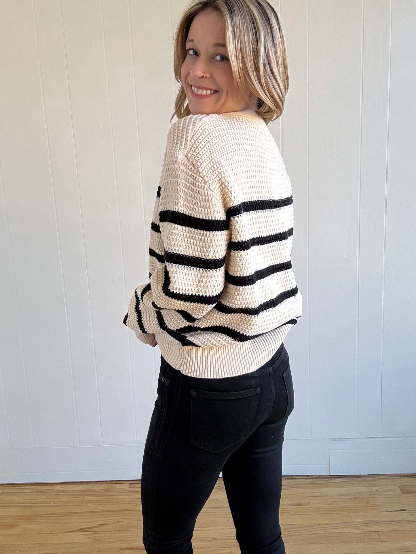 Harvey Henley Sweater Top