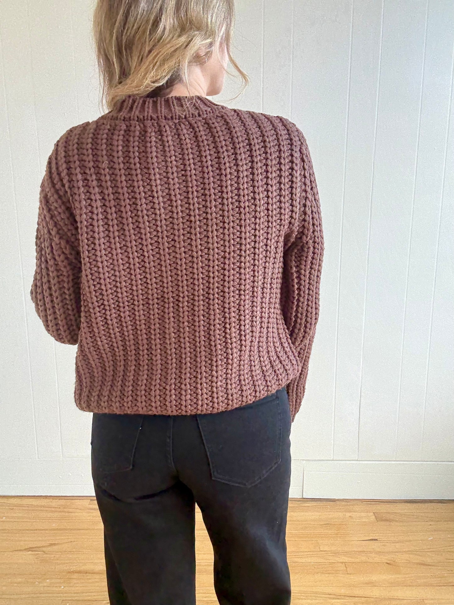 Harper Cardigan (Brown)