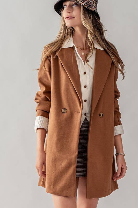 Laurel Overcoat (Camel)