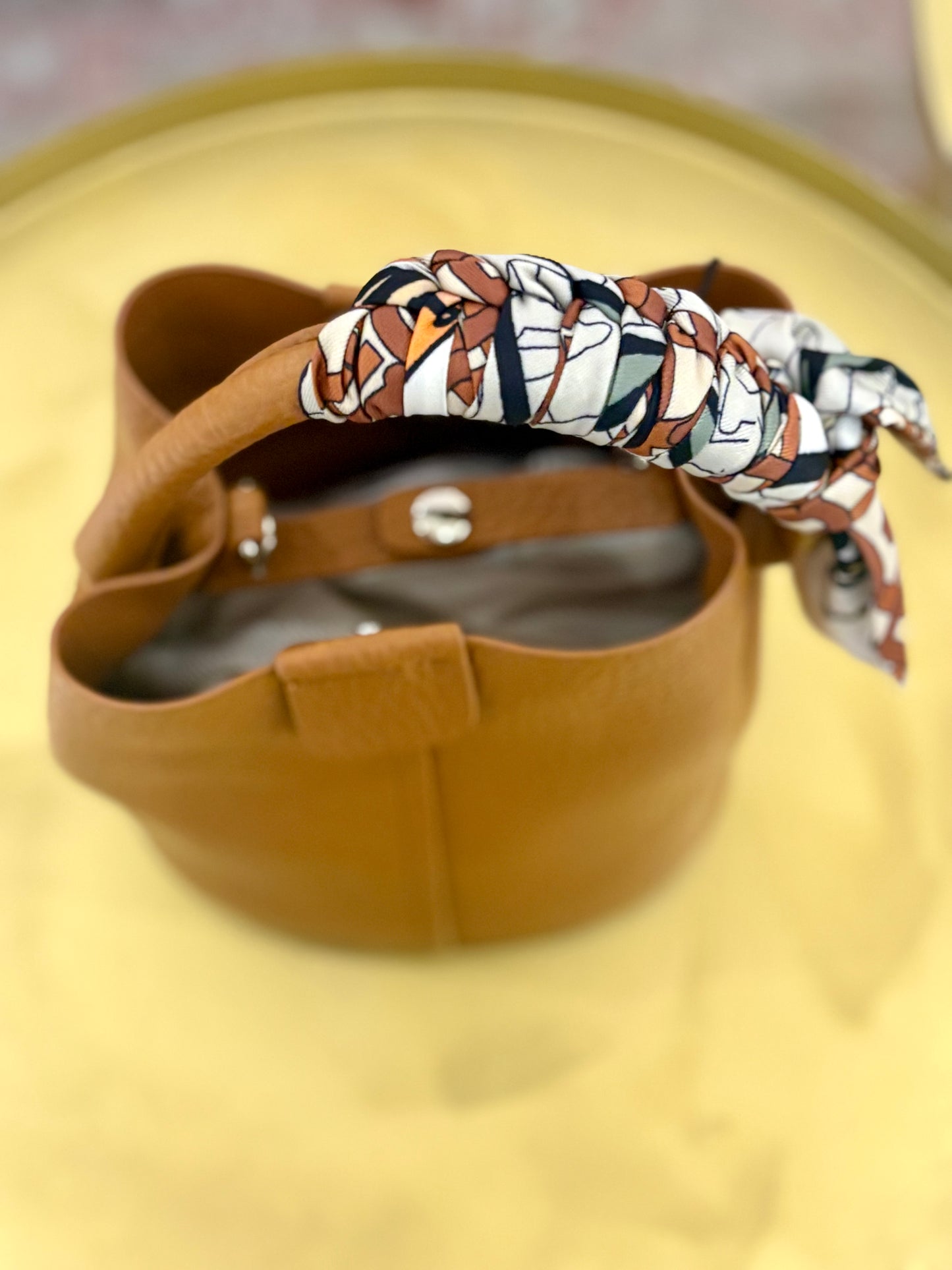 Blair Bucket Bag (Brown)