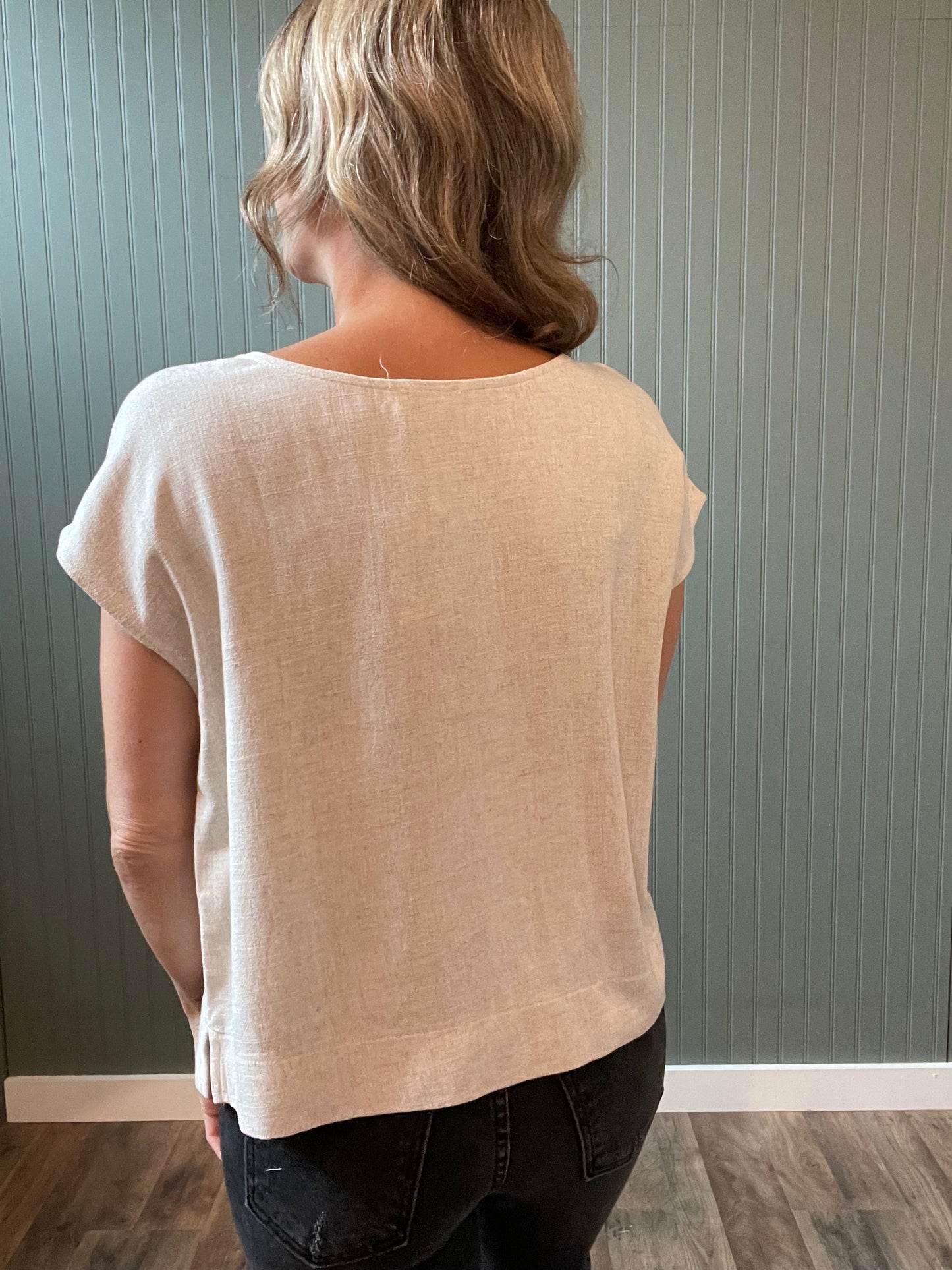 Calm Linen Top