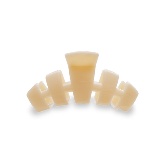 Almond Beige Classic Hair Clip, Small