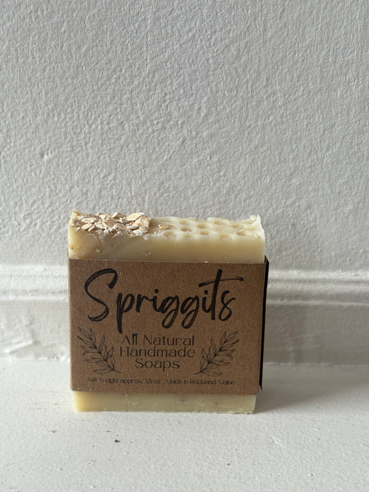 Spriggits Honey & Oat Soap Bar