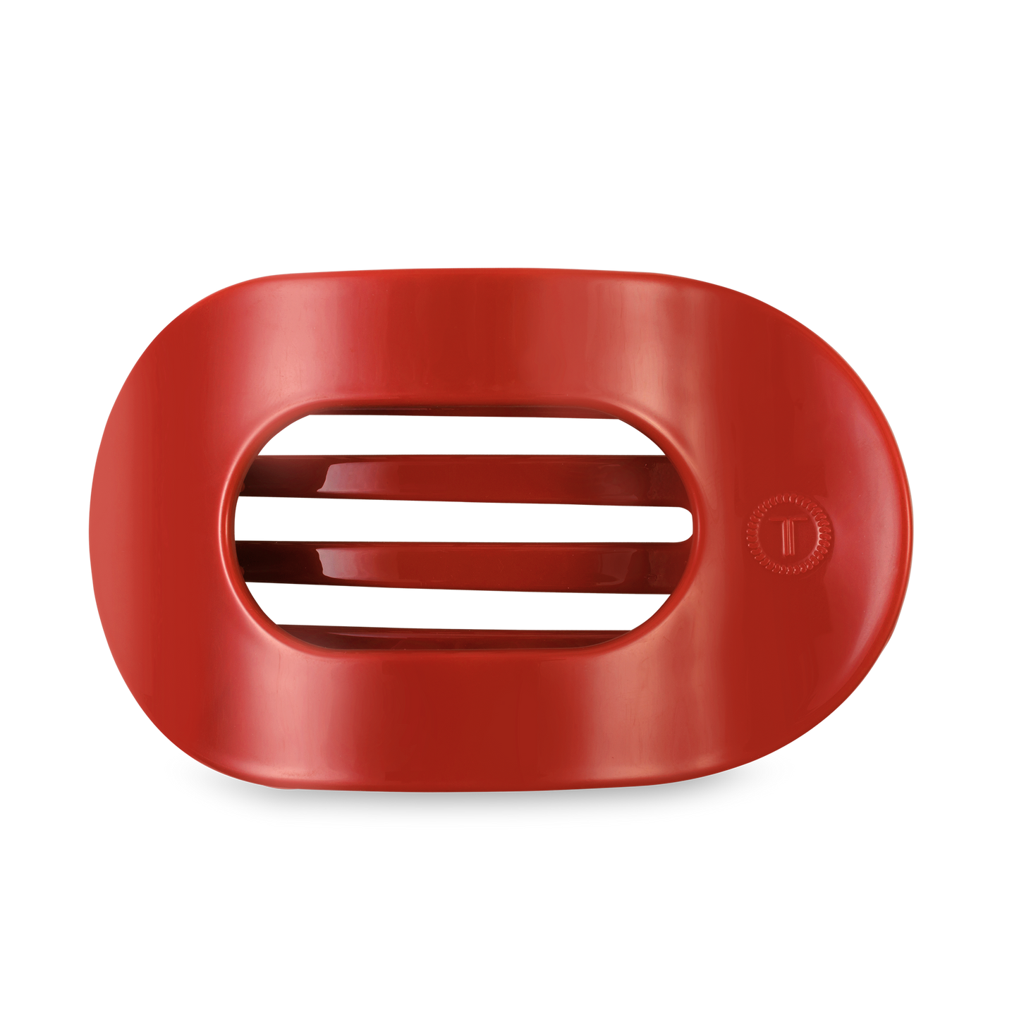 Flat Round Hair Clip | Red Carpet Ready | Large