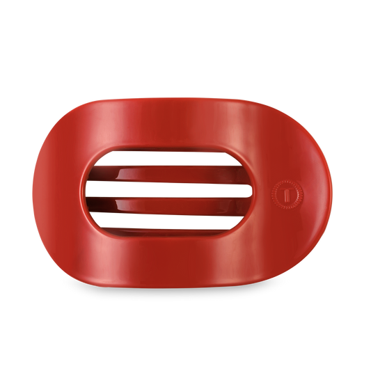 Flat Round Hair Clip | Red Carpet Ready | Large