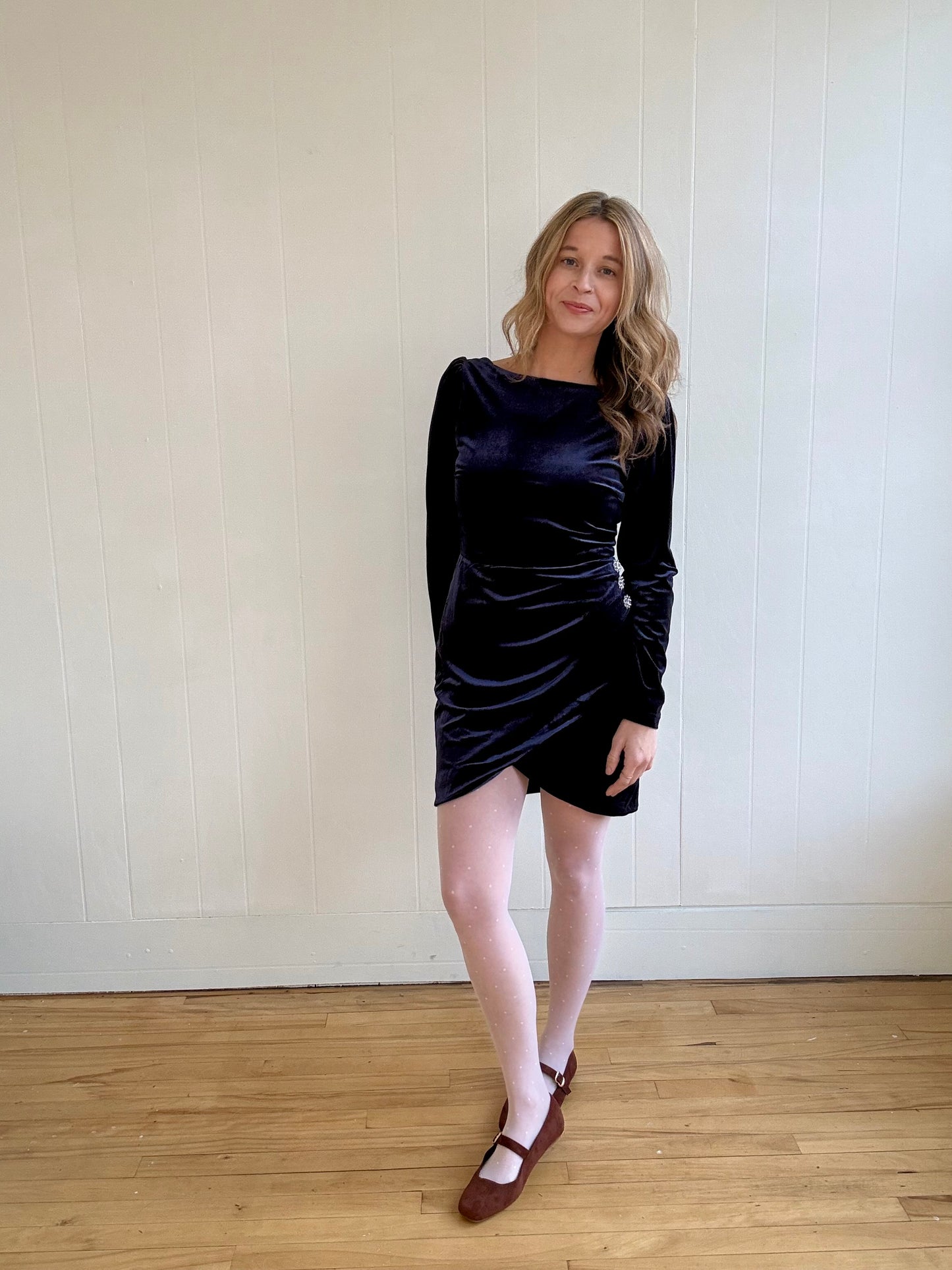 Midnight Velvet Dress