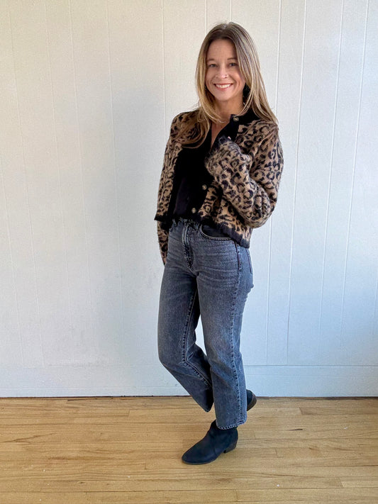 Leopard Cardigan