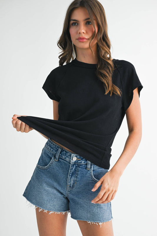 Ivy Tee (Black)