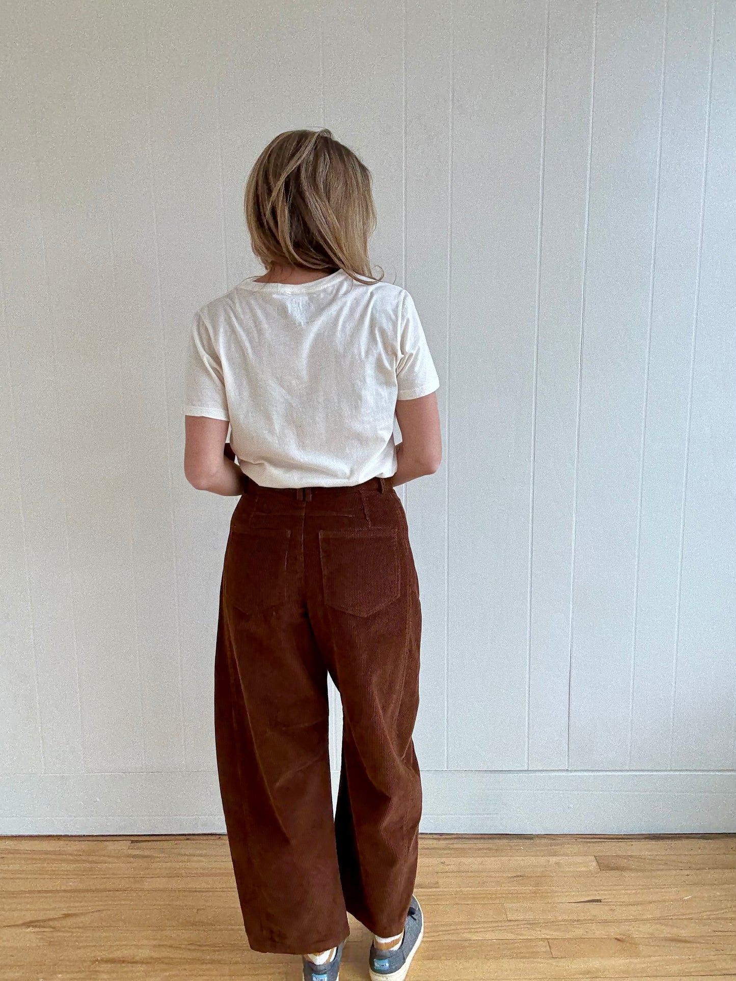 Britt Corduroy Barrel Pant