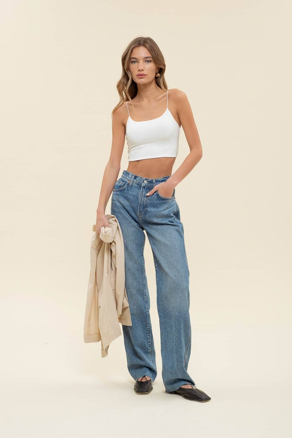 Allie Cami (White)