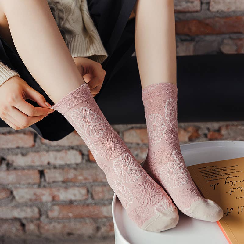 Vintage Rose Socks