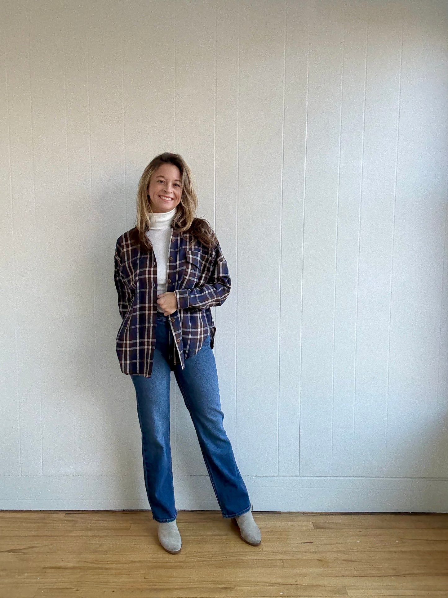 Dane Knit Turtleneck (Ivory)