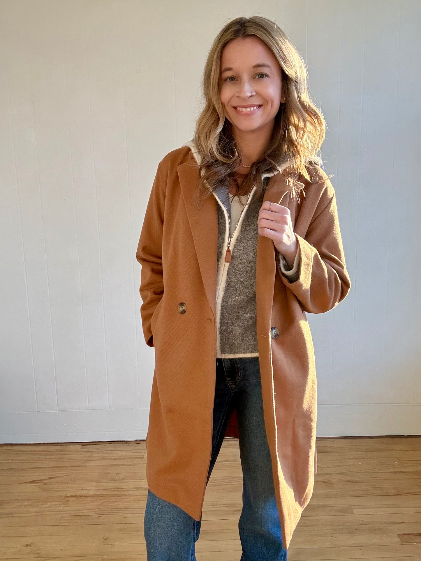 Laurel Overcoat (Camel)