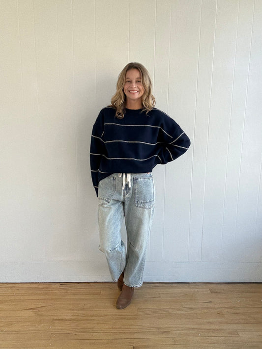 Demi Sweater (Navy)