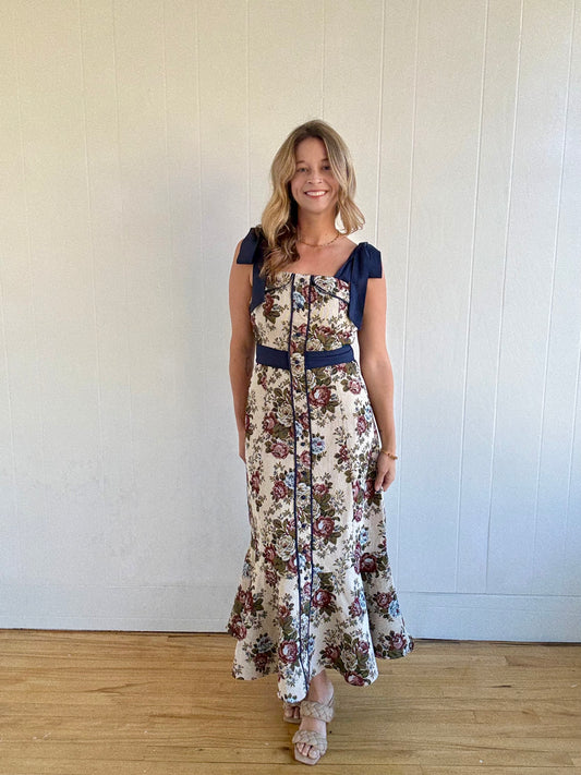 Mabel Tapestry Midi Dress