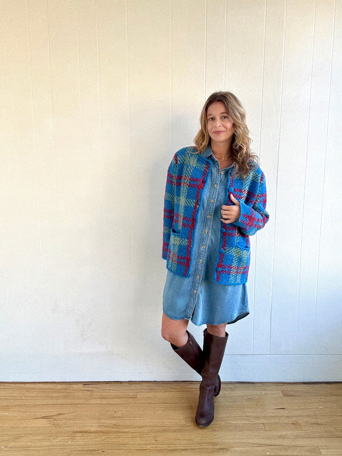 Check Point Cardigan