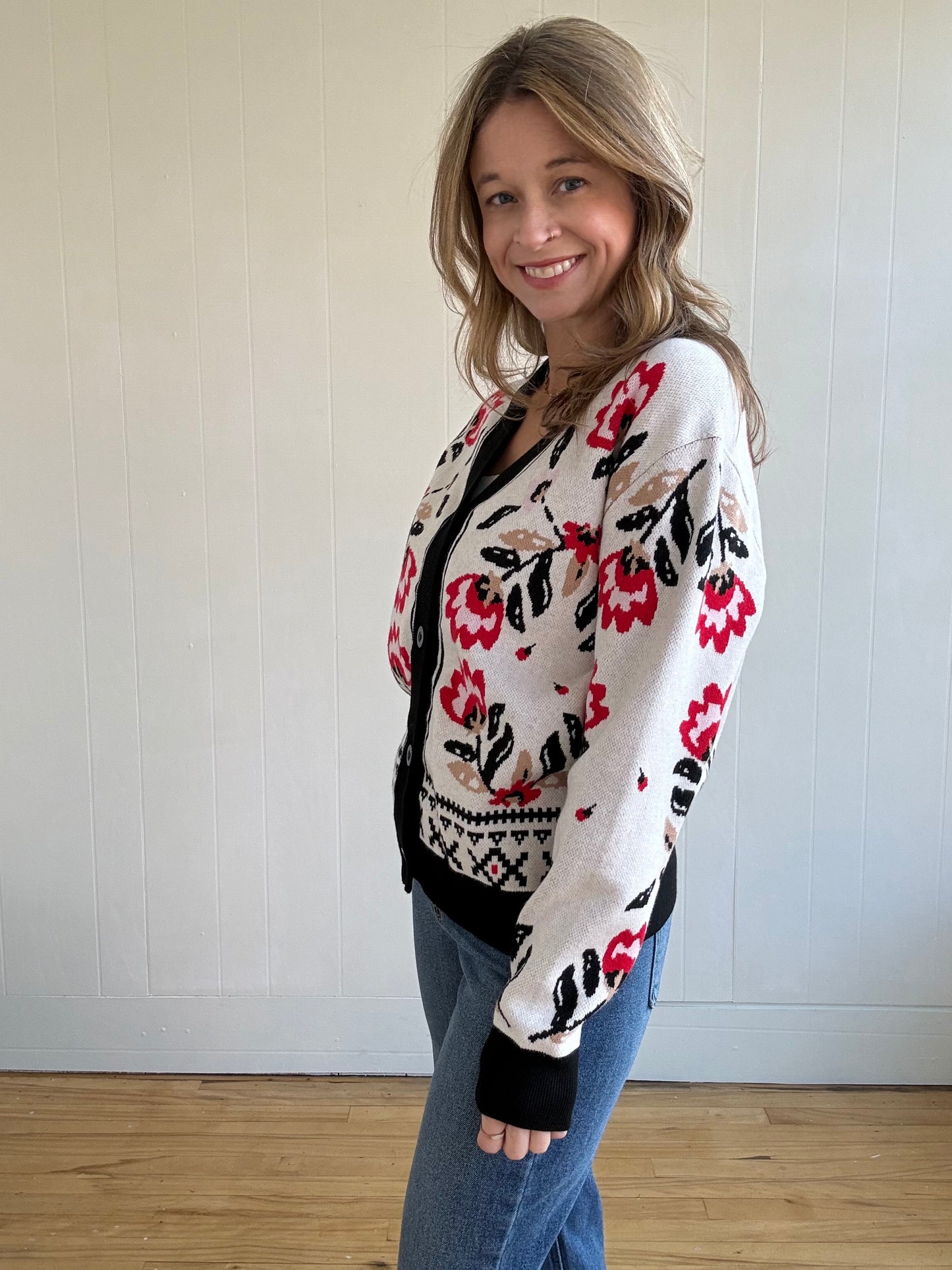 Missy Cardigan (Ivory)