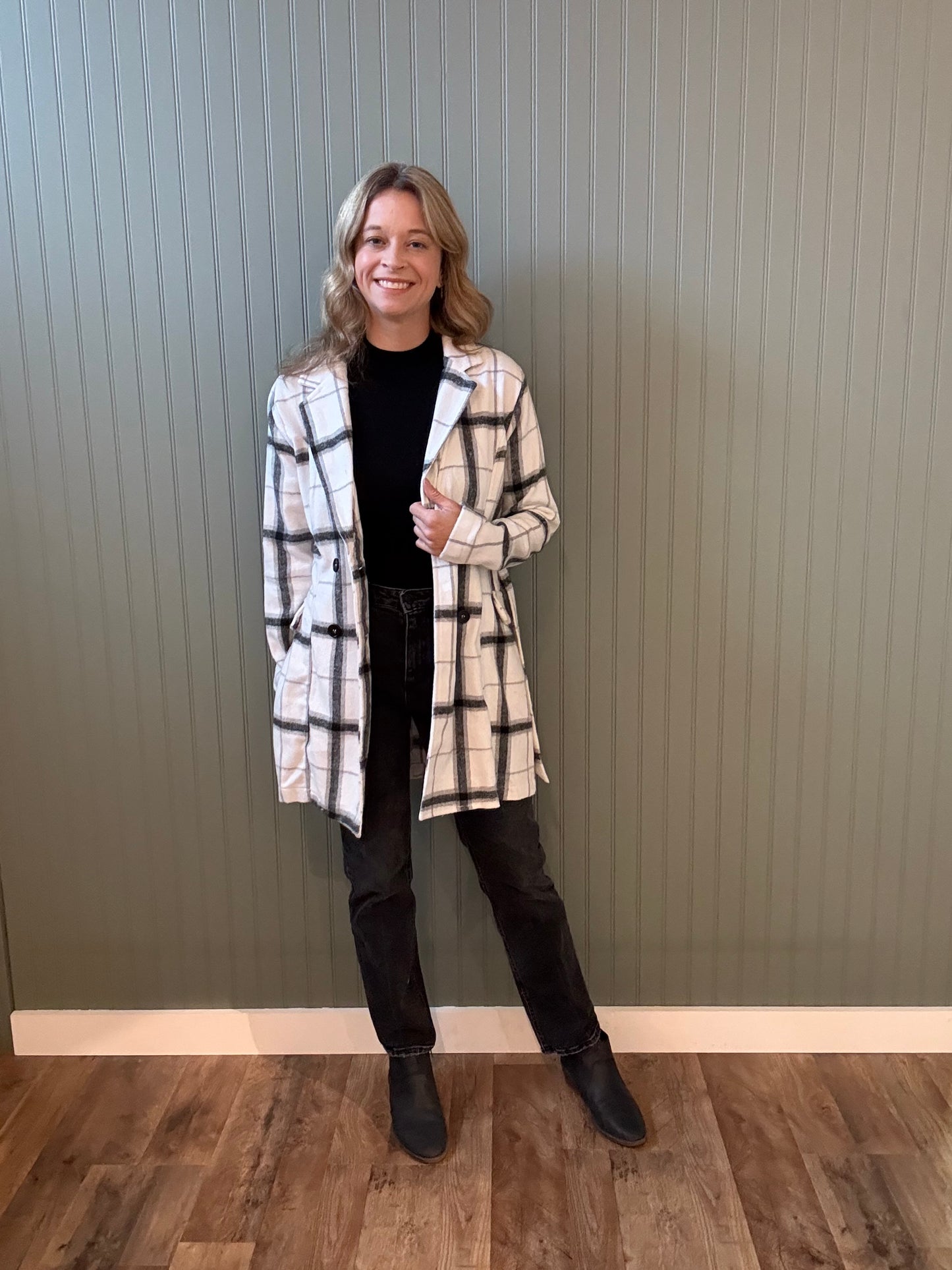 Louisa Flannel Coat