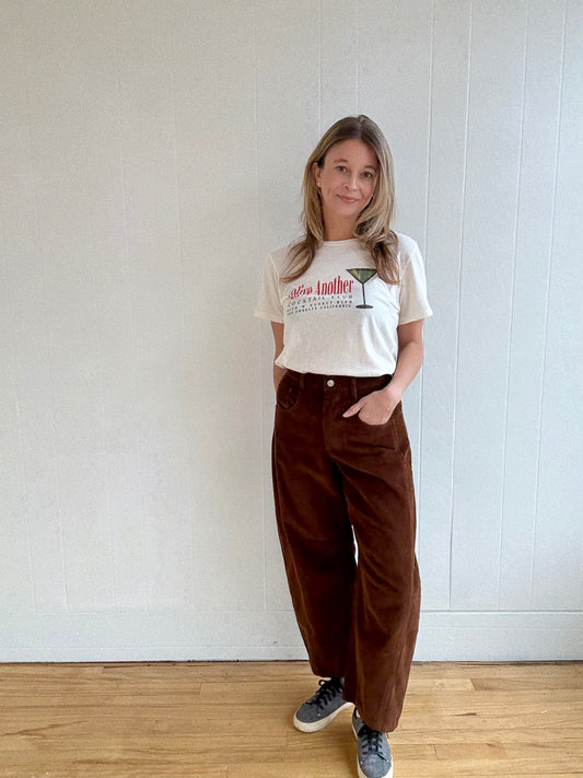 Britt Corduroy Barrel Pant