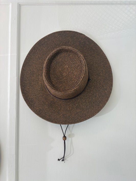 Savannah Wide Brim Hat, Brown (Medium/22.5 in.)