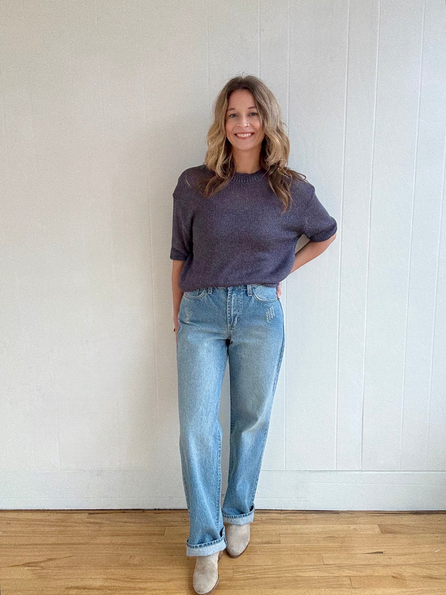 Leona Sweater (Charcoal)