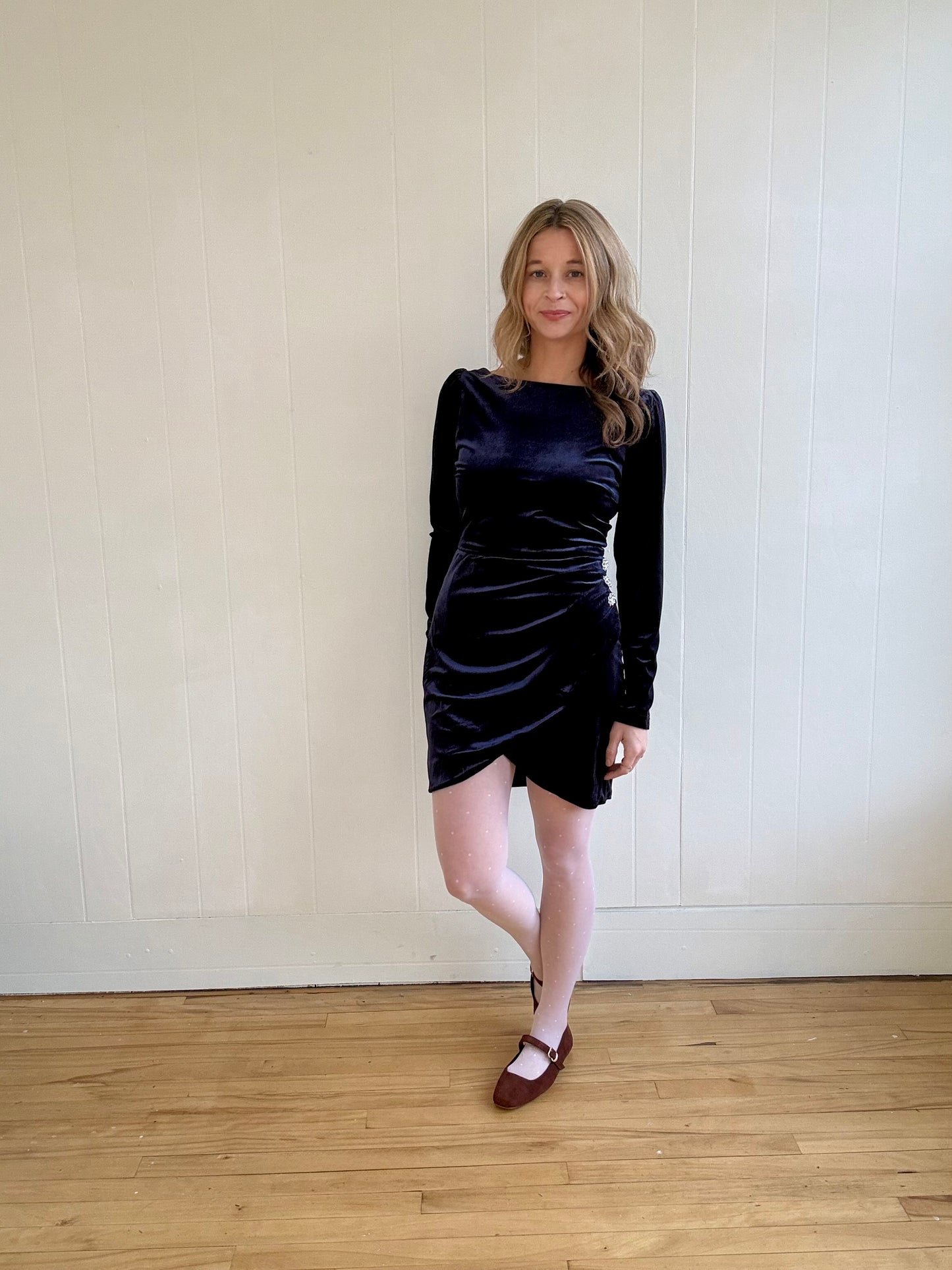 Midnight Velvet Dress