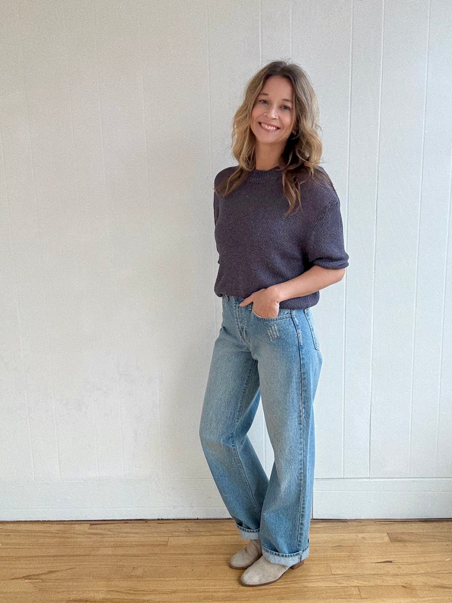 Leona Sweater (Charcoal)