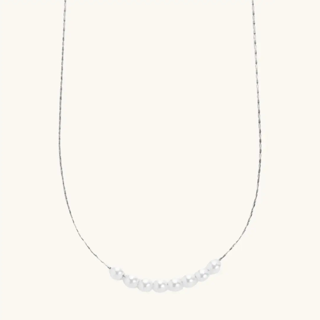 Nina Dainty Pearl Necklace