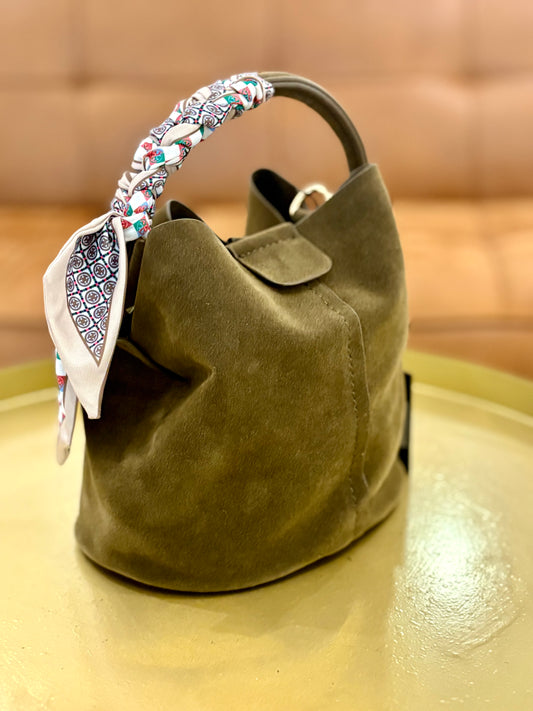 Blair Bucket Bag (Olive)