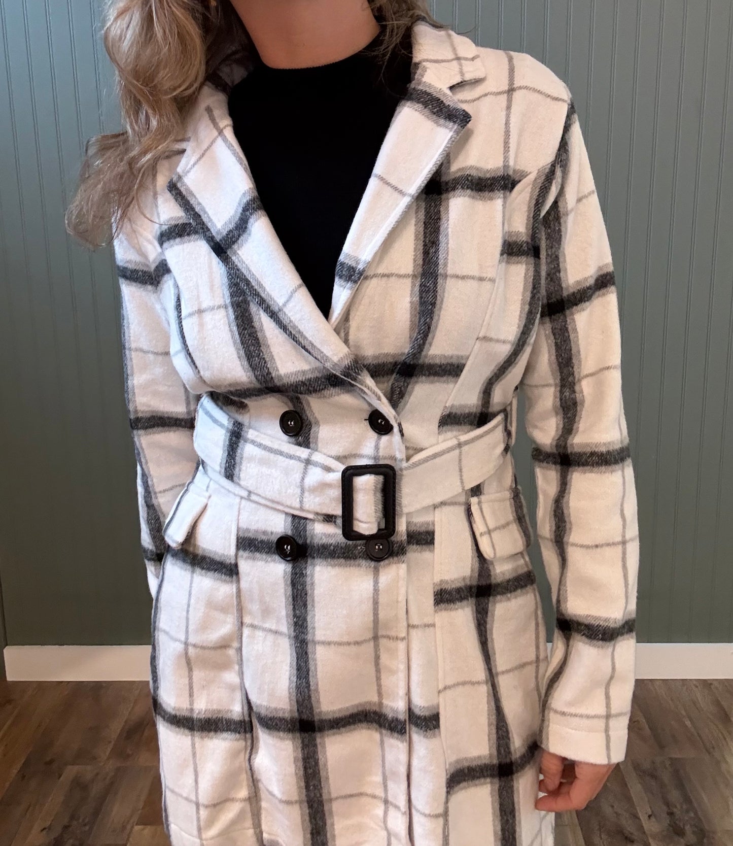 Louisa Flannel Coat