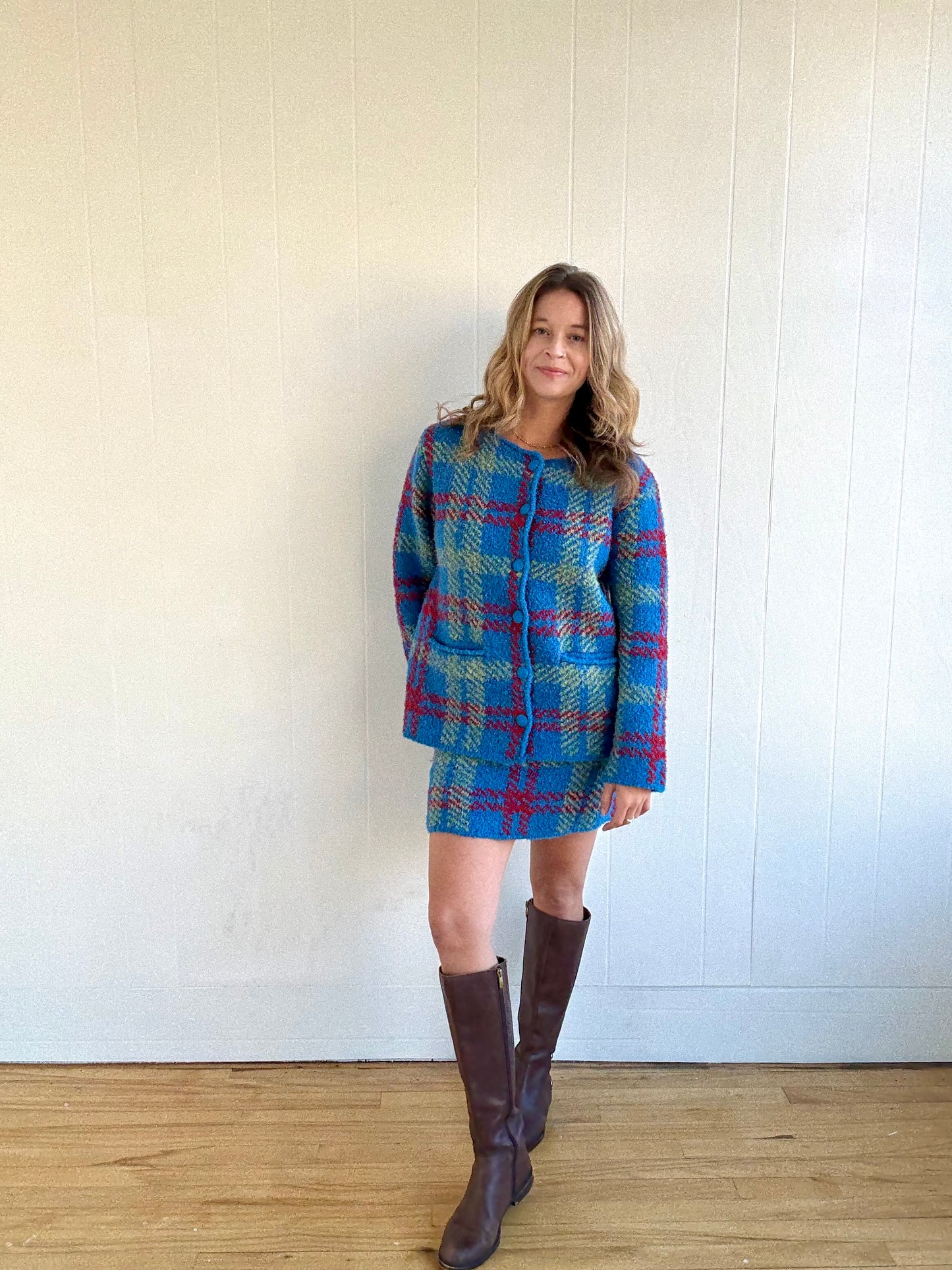 Check Point Cardigan