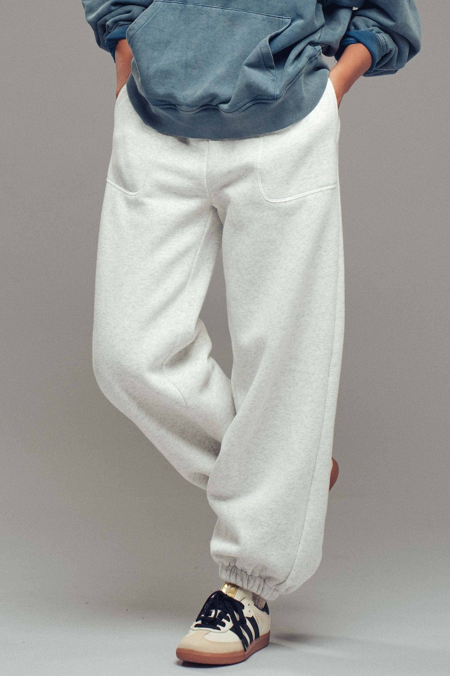 Bea Lounge Pant (White)