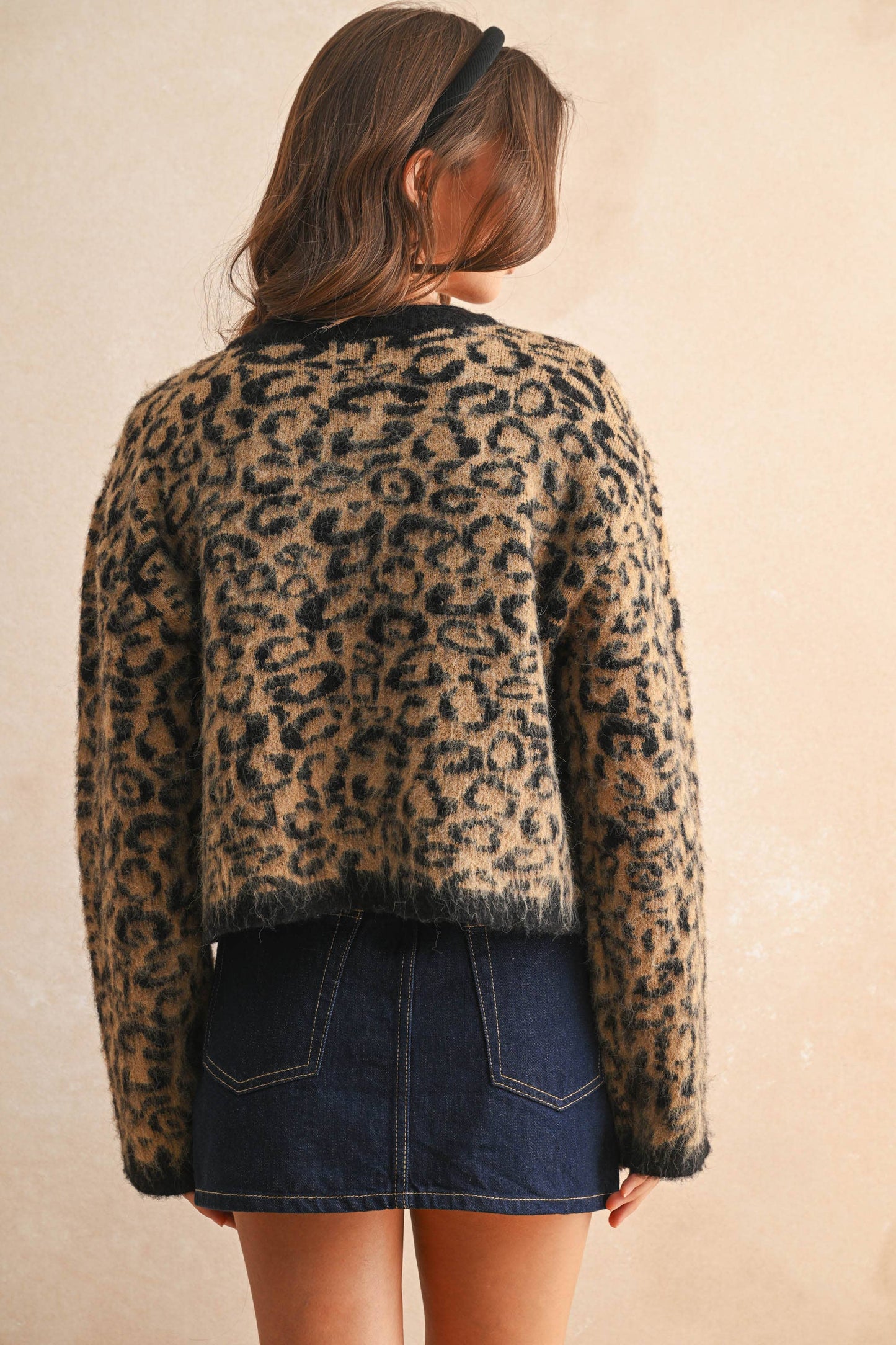 Leopard Cardigan