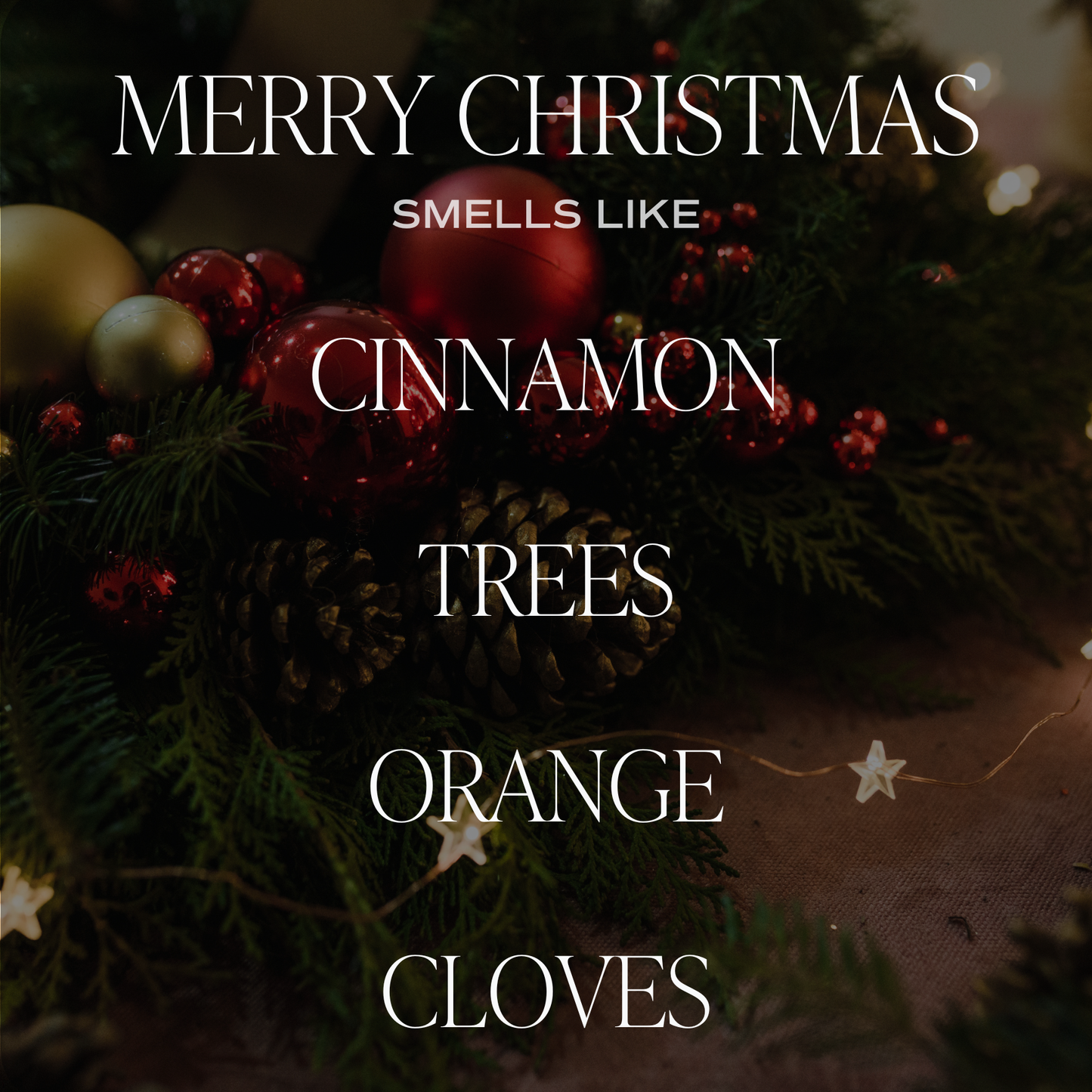 Merry Christmas 9 oz Soy Candle