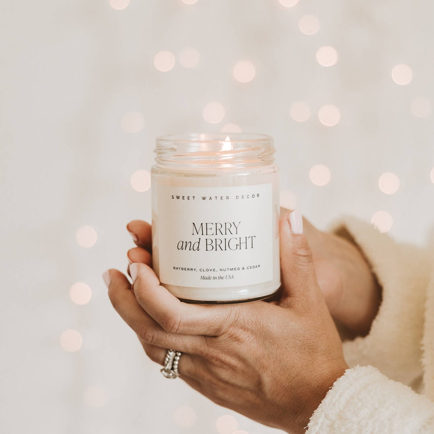 Merry and Bright 9 oz Soy Candle