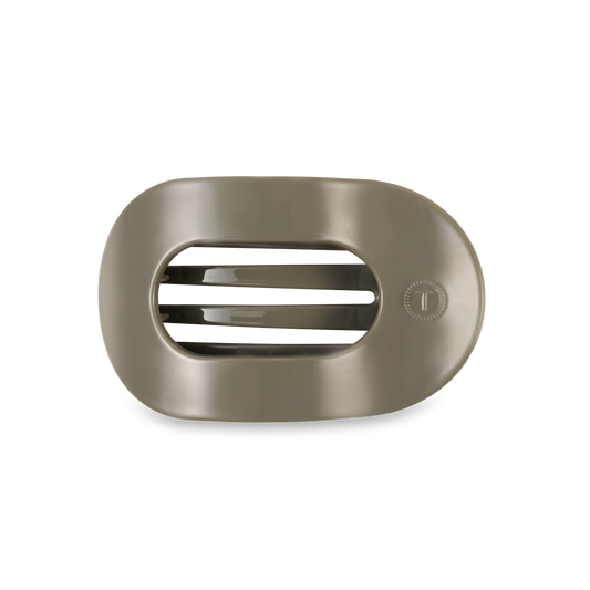 Flat Round Hair Clip | Sage It Ain't So |Medium