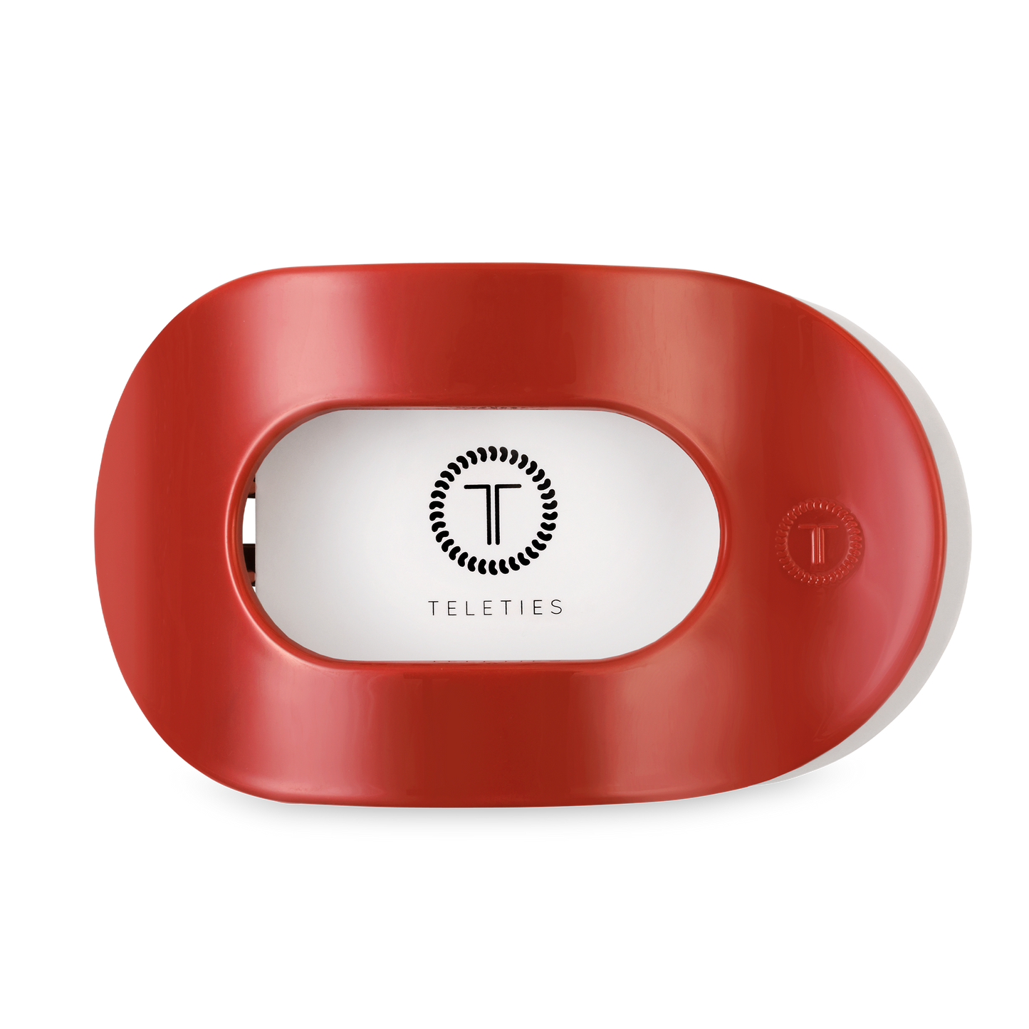 Flat Round Hair Clip | Red Carpet Ready | Large