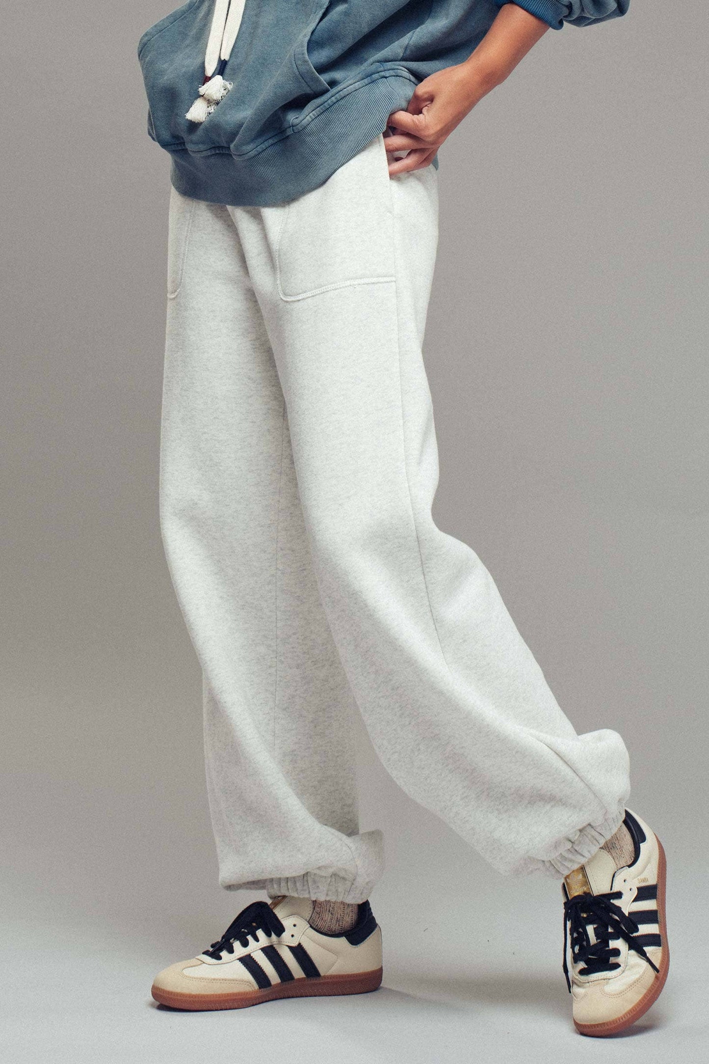Bea Lounge Pant (White)