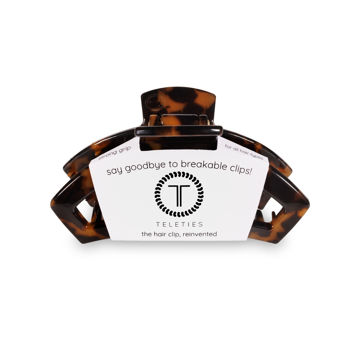 Open Hair Clip | Tortoise | Small