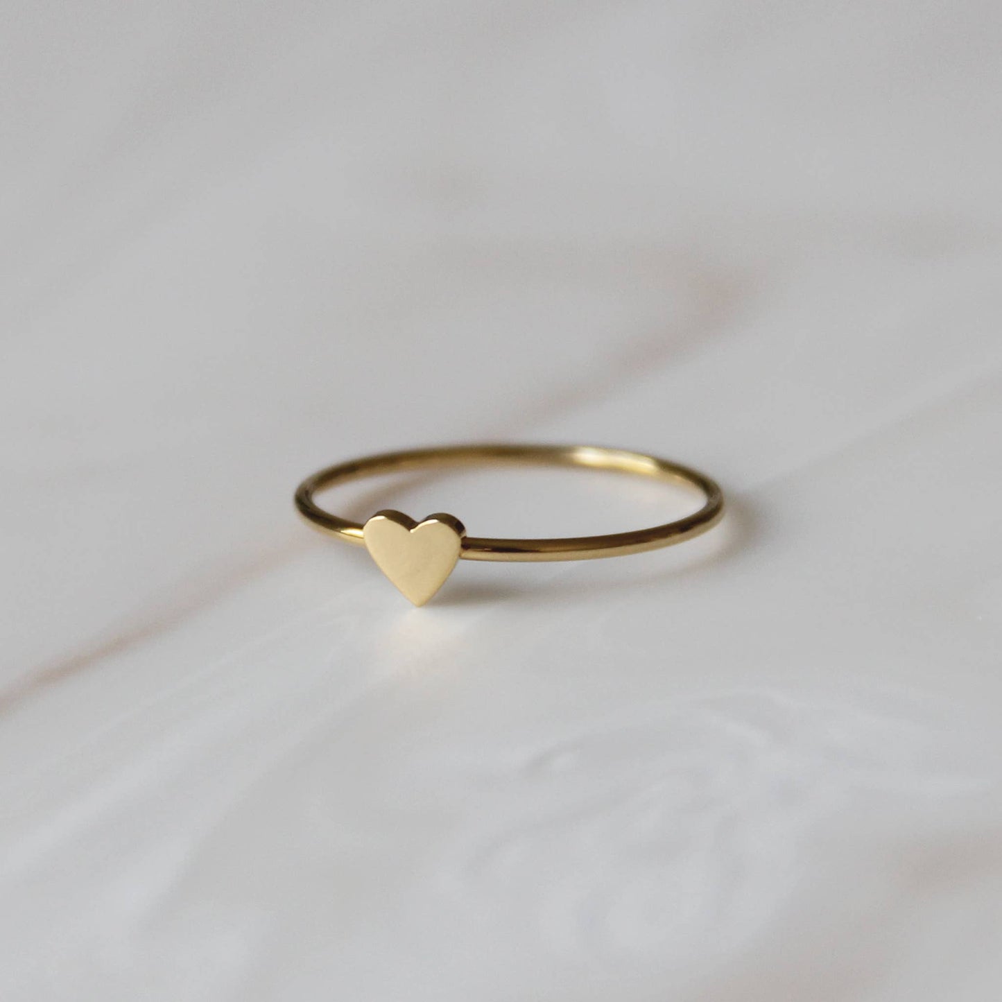 Heart Ring: Gold / 7
