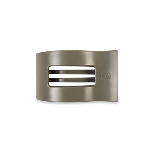 Flat Rectangle Hair Clip | Sage It Ain't So |Small