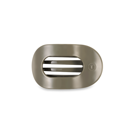 Flat Round Hair Clip | Sage It Ain't So |Small