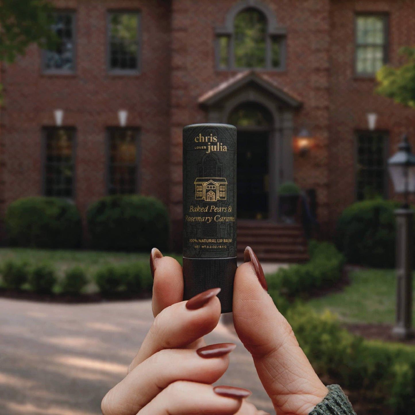 Baked Pears & Rosemary Caramel Lip Balm