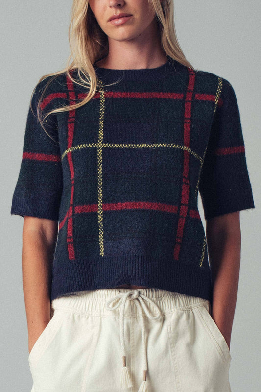 Plaid Dreams Sweater