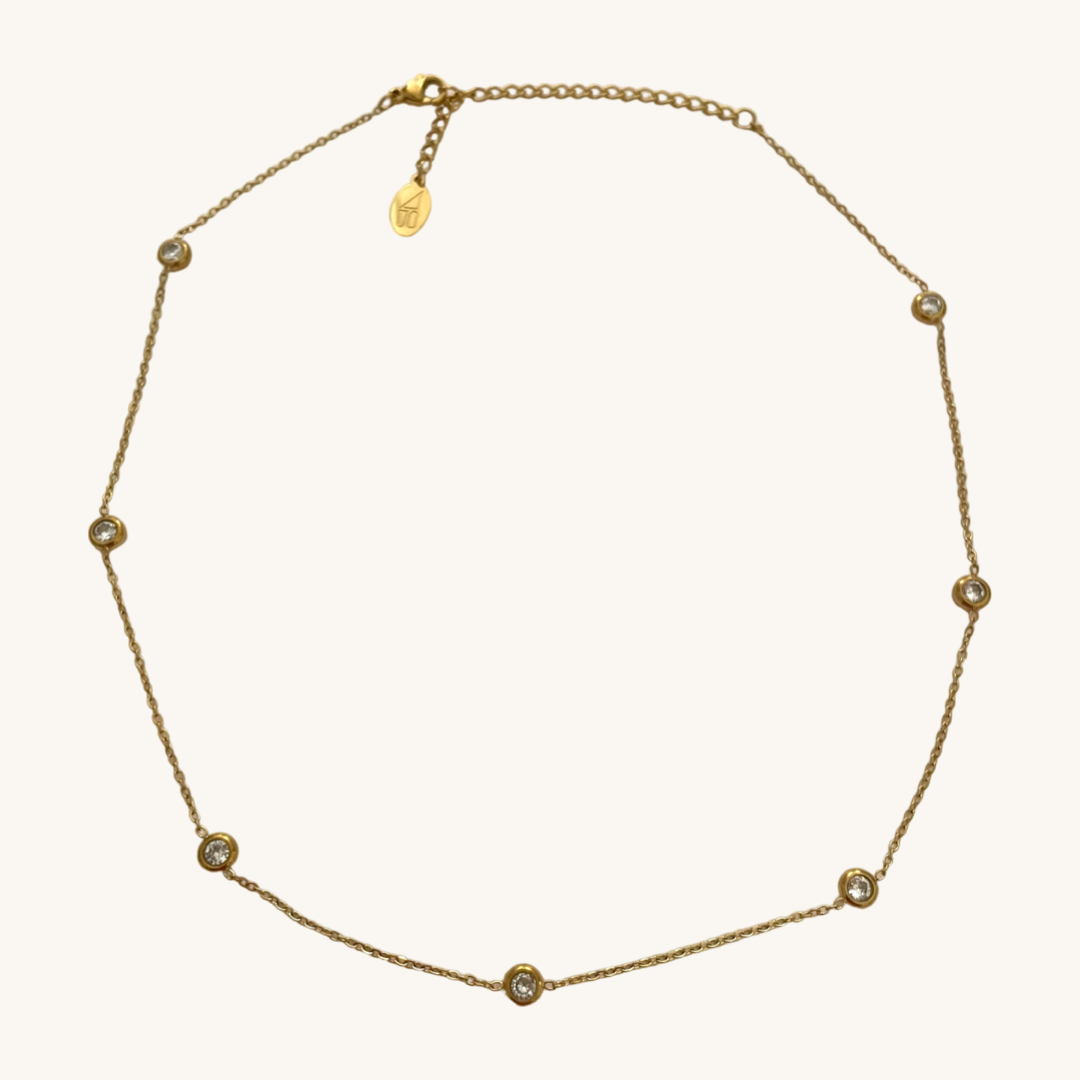 Kai Diamond Necklace- Gold