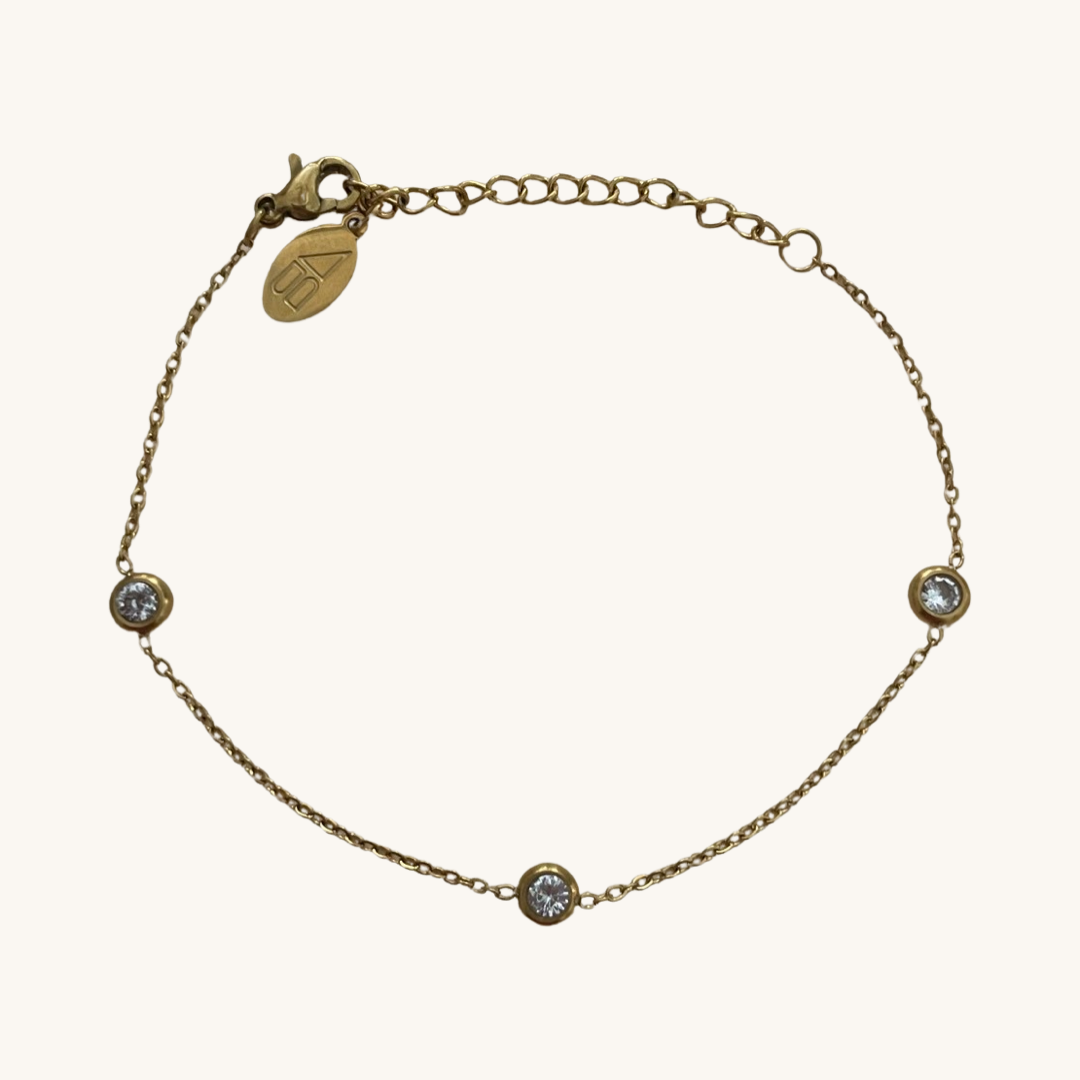 Kai Diamond Bracelet - Gold