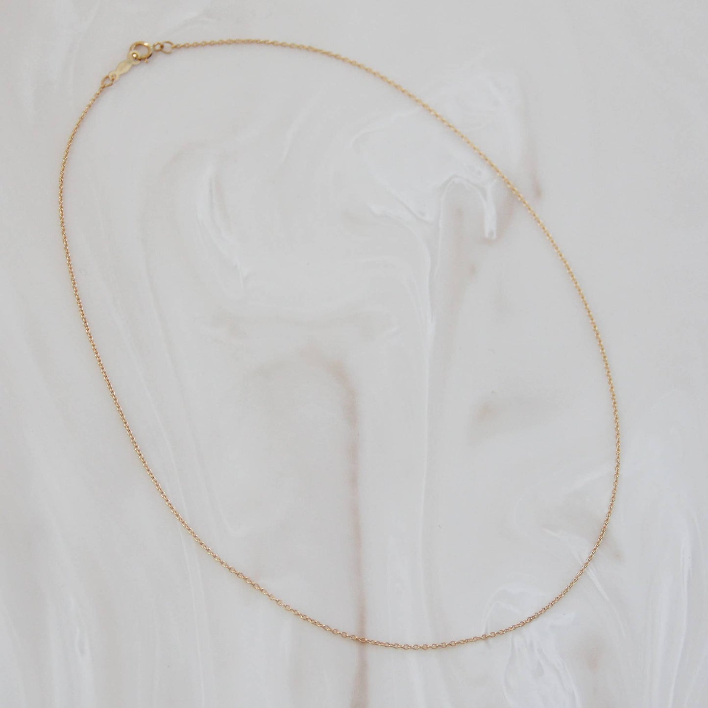 Dainty Whisper Chain Necklace